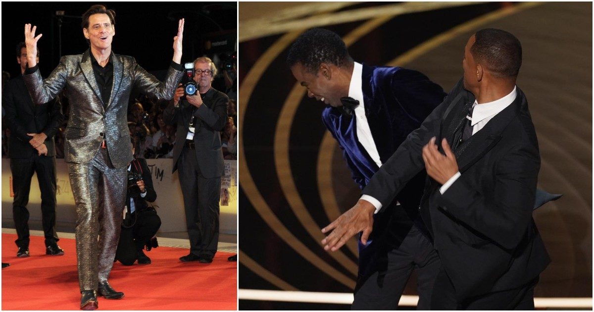 Jim Carrey contro Will Smith: “Non hai il diritto di salire sul palco e prendere qualcuno a sberle in faccia. Io gli avrei chiesto 200 milioni”