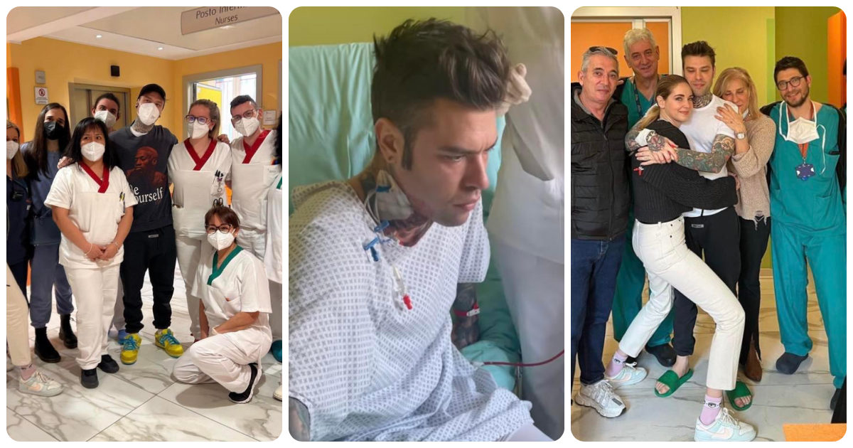 Fedez torna a casa dopo l’intervento per il tumore al pancreas e ringrazia i medici: “Mi avete salvato la vita”