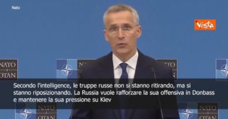 Copertina di Guerra Russia-Ucraina, Stoltenberg: “Le truppe di Mosca non si stanno ritirando, ma si stanno riposizionando”