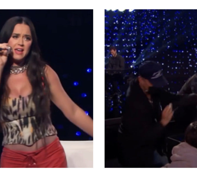 Le si strappano i pantaloni e resta in mutande: Katy Perry reagisce così (VIDEO)