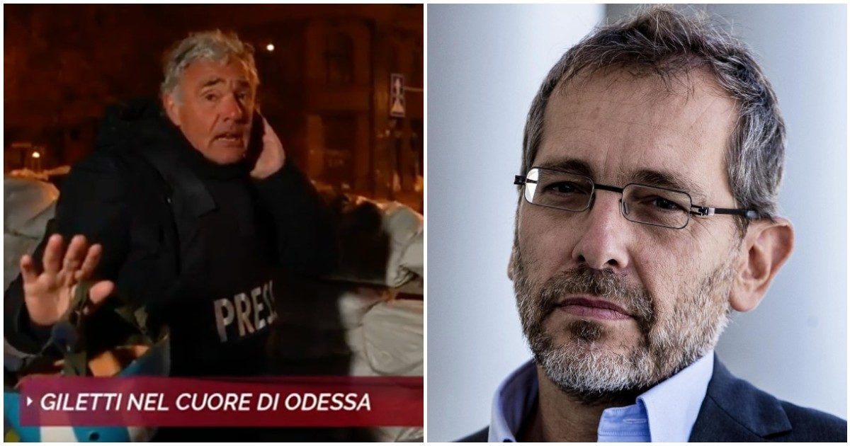 Non è l’Arena, Massimo Giletti torna in diretta da Odessa. Corrado Formigli: “Un conduttore deve stare in studio, non andare lì per dire di esserci”