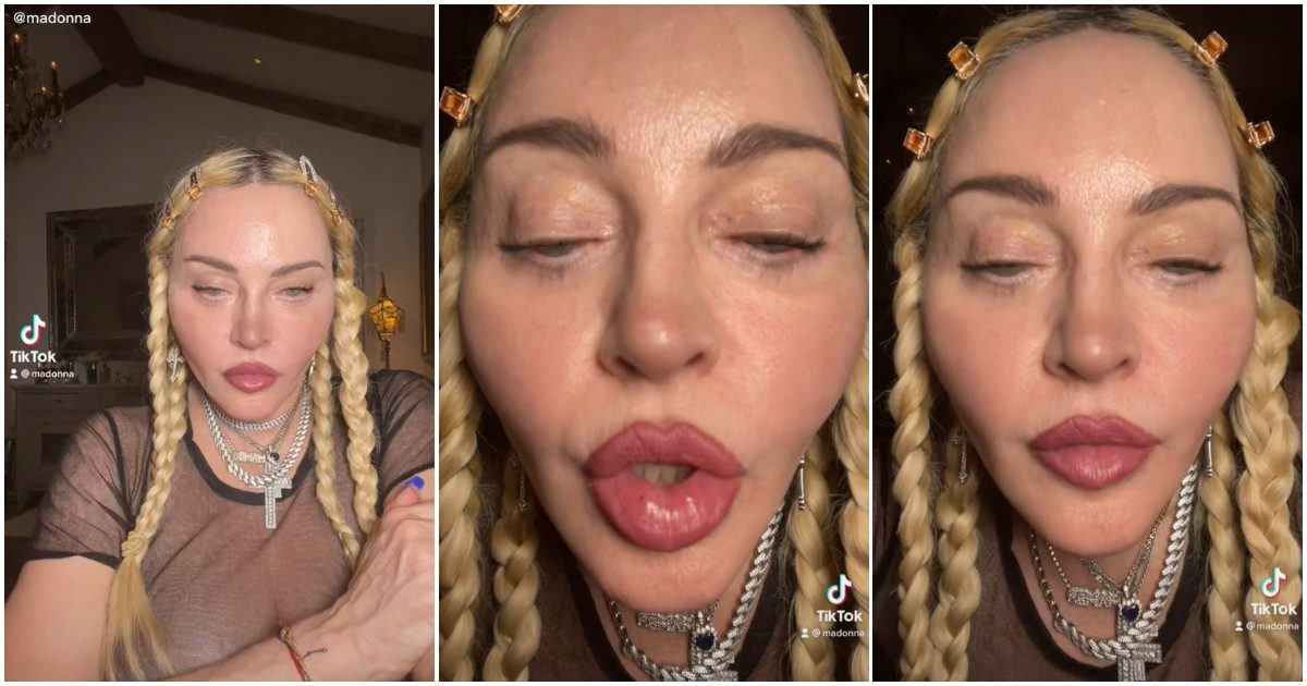 Madonna irriconoscibile su TikTok, fan scatenati: “Ma sta bene?”