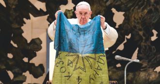 Copertina di Il Papa: “Bucha è città martire”. Hostomel, “spariti” 400 civili