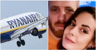 Copertina di Sbagliano a salire sul volo Ryanair e finiscono a 1.200 km da casa: “Sconcertati”. La compagnia: “Hanno sbagliato percorso dopo il gate”