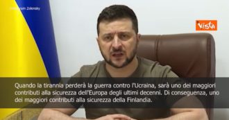 Copertina di Guerra Russia-Ucraina, Zelensky: “Missili su Kramatorsk? Così Mosca difende Donbass”. E al parlamento finlandese: “Ora cocktail di sanzioni”