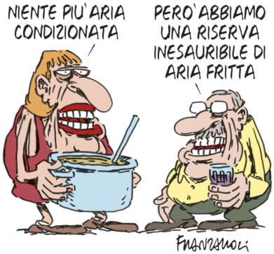 Copertina di La vignetta di Franzaroli