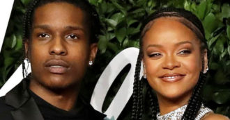 Copertina di Rihanna, arrestato il fidanzato A$AP Rocky. Lei è incinta al terzo mese