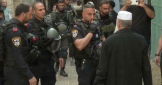 Copertina di Gerusalemme, ancora tensioni tra polizia israeliana e palestinesi ad Al-Aqsa. Le forze di sicurezza nelle strade vicino alla moschea