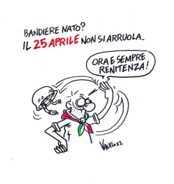 Copertina di La vignetta di Vauro