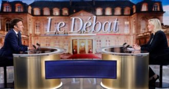 Elezioni Francia, il dibattito tv. Macron accusa Le Pen: “Contraria al blocco del gas russo perché dipende da Putin”. Tensioni su Ue, clima e laicità