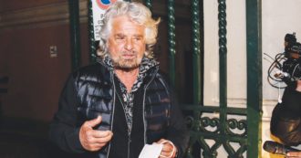 Copertina di Grillo in missione: “No all’invio di armi”. Ma Conte tampona