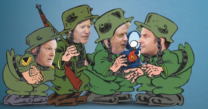 Copertina di Ucraina, Nato divisa da Scholz e Macron. L’Onu a Mosca parla con Putin