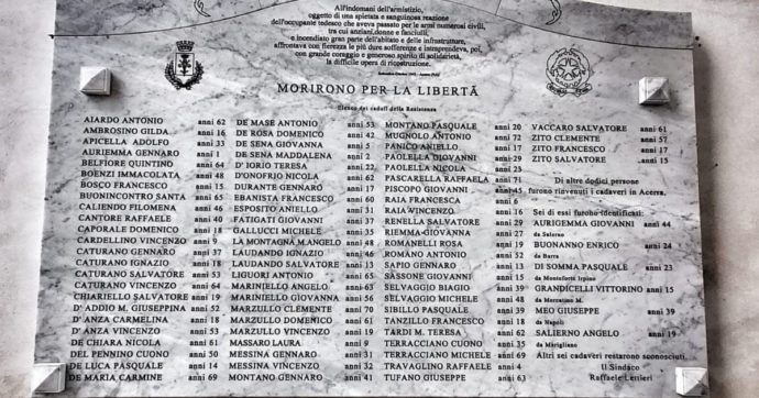 25 aprile, perché Mattarella ha celebrato la Liberazione ad Acerra: la storia della strage nazista dopo l’insurrezione dei cittadini