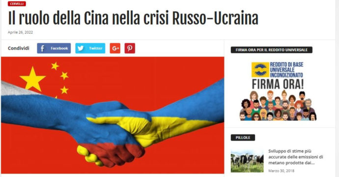 Guerra in Ucraina, il post sul blog di Grillo: “L’Europa fermi il riarmo voluto dagli Usa e segua la Cina nel dialogo e nella cooperazione”