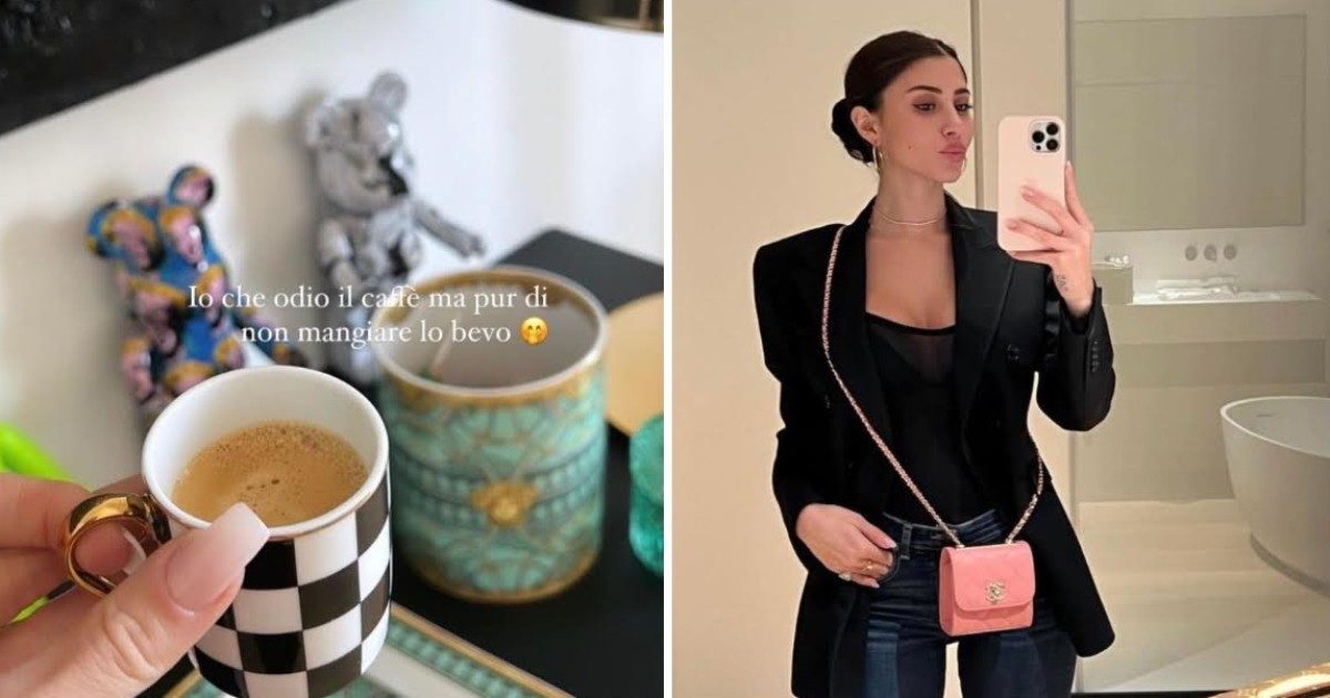 Angela Nasti su Instagram: “Odio il caffè ma pur di non mangiare lo bevo”. La frase dell’ex tronista di Uomini e Donne scatena il putiferio. La 22enne si difende così