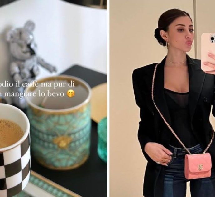 Angela Nasti su Instagram: “Odio il caffè ma pur di non mangiare lo bevo”. La frase dell’ex tronista di Uomini e Donne scatena il putiferio. La 22enne si difende così