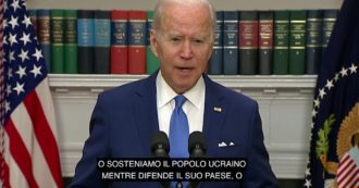 Copertina di Guerra in Ucraina, Biden: “La guerra non costa poco, ma cedere all’aggressione russa avrebbe un prezzo più alto”