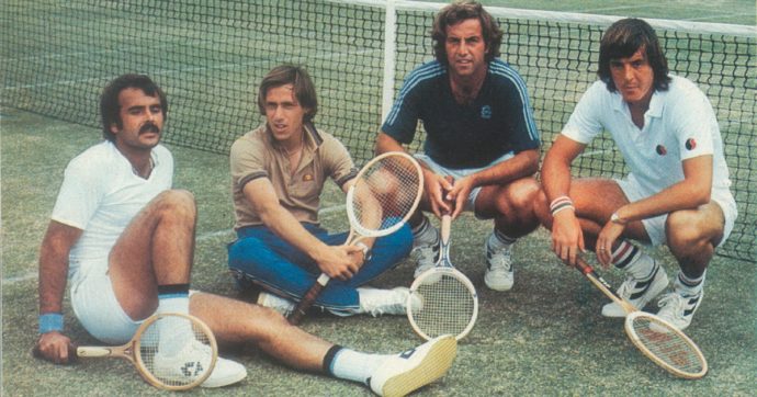 Copertina di “Una squadra” fortissimi. La serie sui campioni del tennis