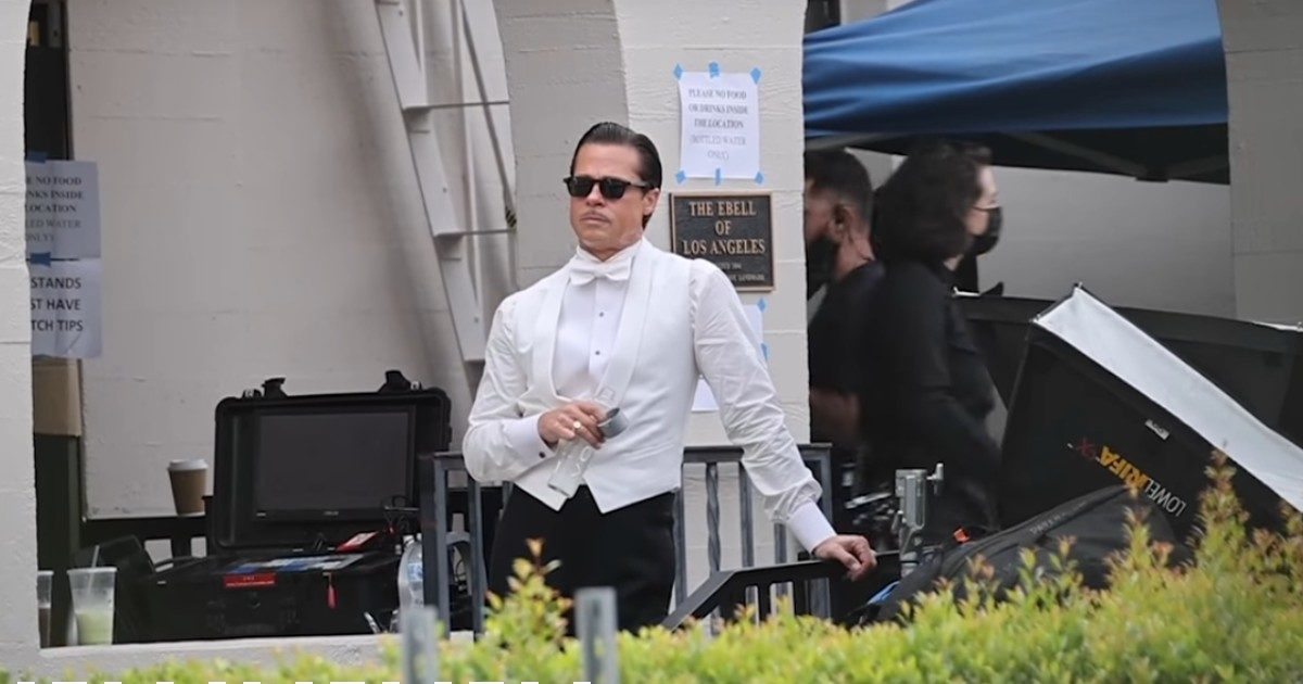 Cos’è successo al naso di Brad Pitt? La foto dell’attore con una protesi fa il giro del mondo