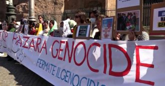 Copertina di Roma, presidio a sostegno del popolo Hazara. Noury (Amnesty): “Massacrati in Afghanistan, ma ora questa crisi non interessa più”