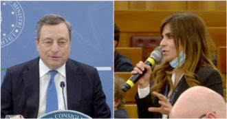 Draghi: “Parole di Lavrov aberranti e oscene. L’intervista? Un comizio senza contraddittorio, non un granché professionalmente”