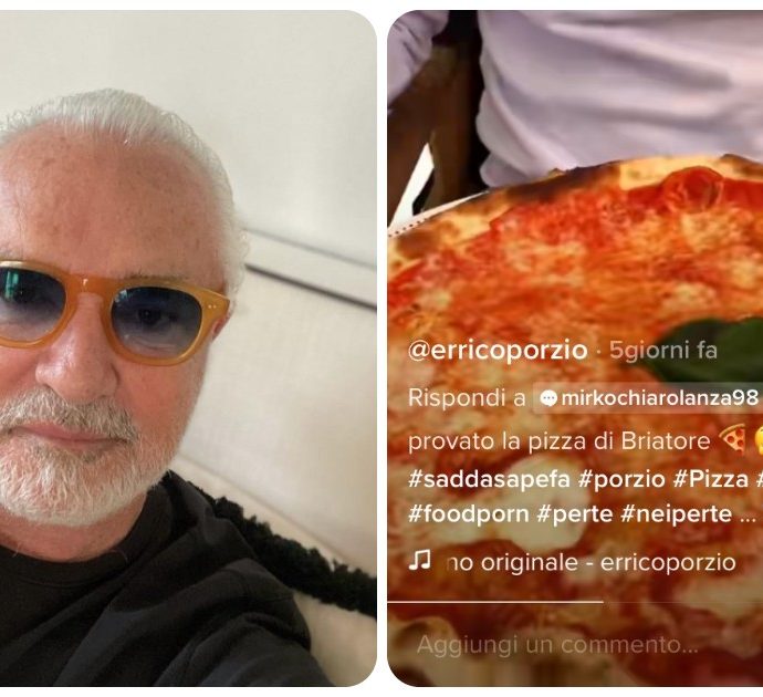 Errico Porzio, il pizzaiolo napoletano prova la pizza di Flavio Briatore: “Ma quale pazzo? È un genio”. La sua recensione