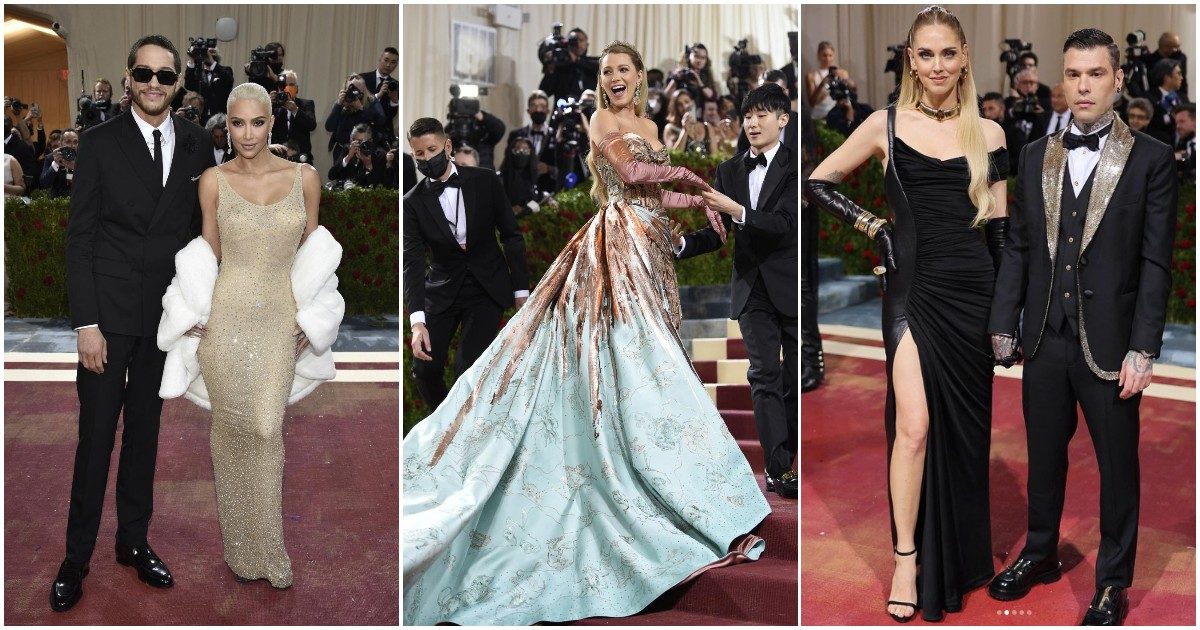 Met Gala 2022, i look sul red carpet: promossi e bocciati. Kim Kardashian ha perso 7 chili per l’abito di Marilyn Monroe, Chiara Ferragni e Fedez in Versace – FOTO