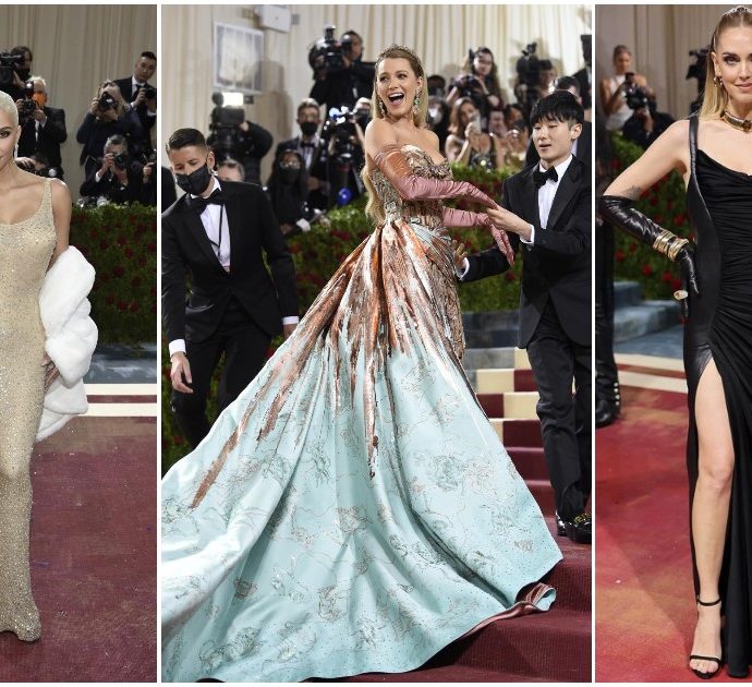 Met Gala 2022, i look sul red carpet: promossi e bocciati. Kim Kardashian ha perso 7 chili per l’abito di Marilyn Monroe, Chiara Ferragni e Fedez in Versace – FOTO