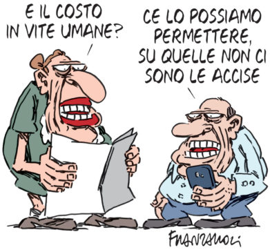 Copertina di La vignetta di Franzaroli