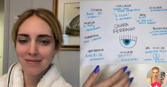Copertina di Chiara Ferragni, una ragazza scrive la tesina di terza media su di lei: l’imprenditrice digitale la vede su TikTok e reagisce così