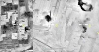 Guerra Russia-Ucraina, le immagini dei bombardamenti notturni all’acciaieria Azovstal