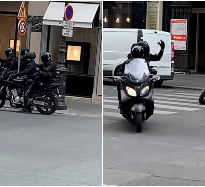 Rapina da film nella boutique di Chanel a Parigi: assalto con kalashnikov, i rapinatori fuggono in scooter