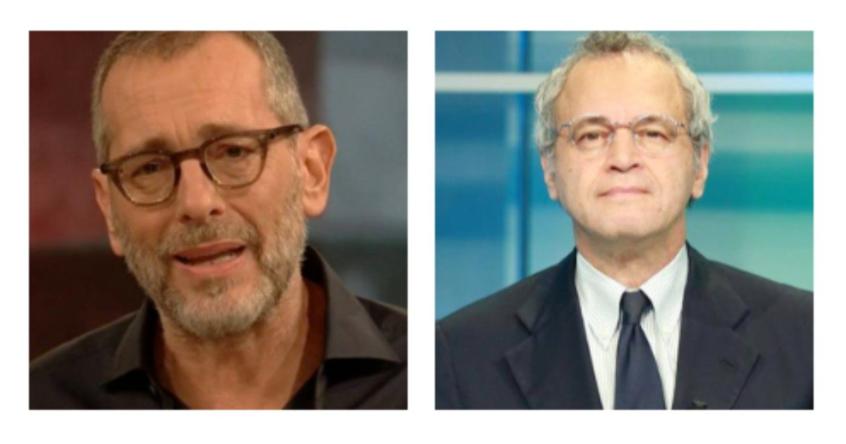 Polemiche sui talk show, Corrado Formigli su Enrico Mentana: “Mi pare abbia mandato in onda un’intervista al portavoce di Putin”