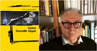 Copertina di ‘Torino Nouvelle Vague’ di Franco Ricciardiello: il giallo omaggio al grande cinema francese