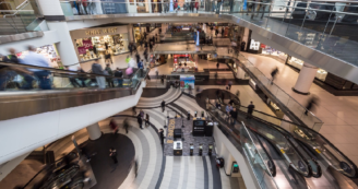 veduta centro commerciale