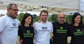 Copertina di A Roma M5S e Raggi raccolgono firme contro l’inceneritore di Gualtieri (e pensano all’azione legale). Ferrara: “Pronto a incatenarmi”