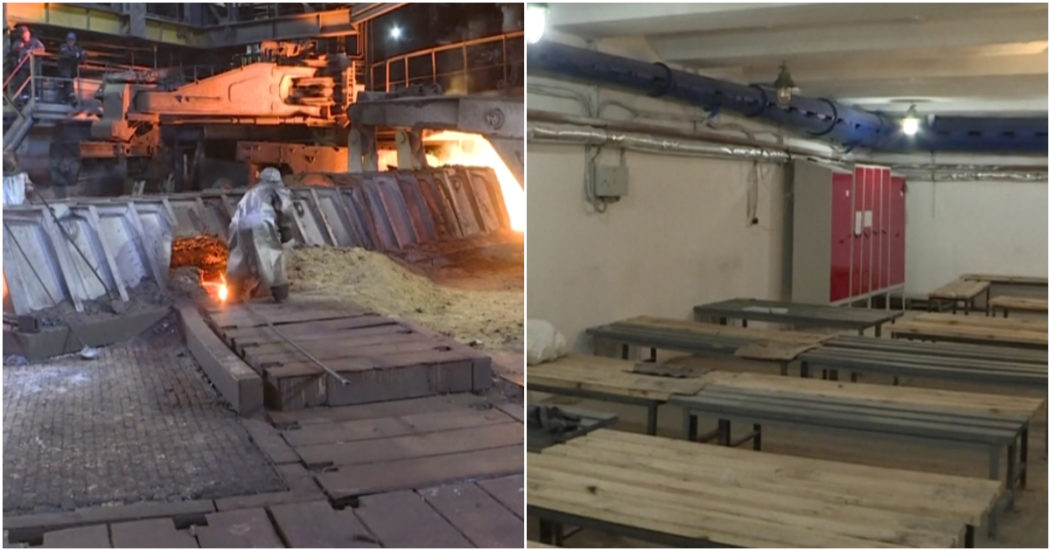 Guerra Russia-Ucraina, l’acciaieria di Zaporishstal riavvia la produzione: al suo interno pronti i bunker in caso di attacco – Video
