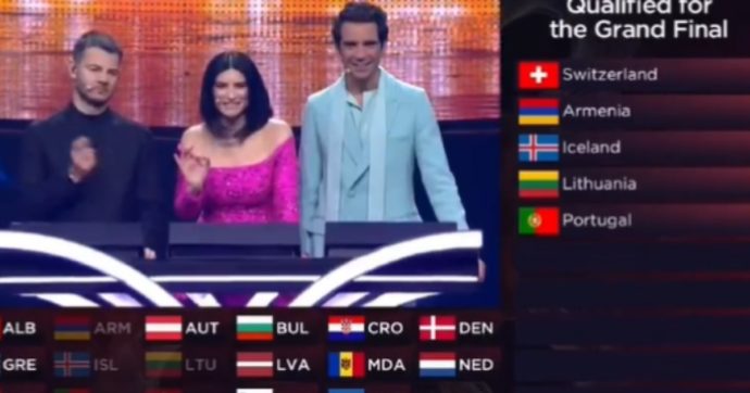 Eurovision 2022, Laura Pausini sbotta con un “porca vacca”: “È risuonato nelle case di tutta Europa”, “Mio spirito guida”