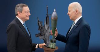 Copertina di Guerra, il “negoziato” non c’è. Draghi diviso tra Usa e Europa