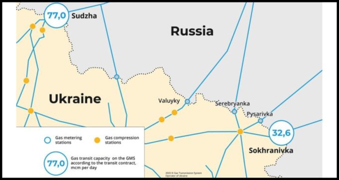 Guerra in Ucraina, prima interruzione dei flussi di gas “causa azioni delle forze russe”: allo snodo di Tarvisio -30% di forniture