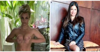 Copertina di Sara Tommasi commenta le foto di Britney Spears nuda sui social: “In lei rivedo me. Quando stavo male mi spogliavo. Va aiutata”