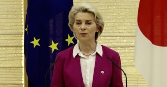 Copertina di Ue, Ursula Von der Leyen: “Oggi la Russia è la principale minaccia per l’ordine mondiale”