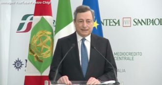 Copertina di Pnrr, Draghi: “Avanti rapidi con le riforme per non perdere i fondi”. Il premier al forum Verso il Sud promosso da Mara Carfagna