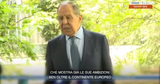 Guerra in Ucraina, il ministro russo Lavrov: “Ue diventata attore aggressivo e bellicoso, mostra già ambizioni ben oltre il continente”