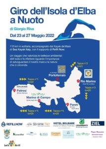 Il giro dell’Elba a nuoto contro le microplastiche in mare: 150 km in 5 giorni. L’impresa di Riva per la tutela dell’isola