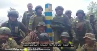 Copertina di Guerra in Ucraina, l’annuncio dei militari di Kiev della regione di Kharkiv: “Raggiunto il confine con la Russia”