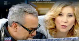 Copertina di Oggi è un altro giorno, Guillermo Mariotto in lacrime viene consolato da Serena Bortone: “Le mamme ucraine mi hanno distrutto”
