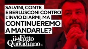 Copertina di Salvini, Conte e Berlusconi contro le armi, ma continueremo a inviarle? Segui la diretta con Peter Gomez