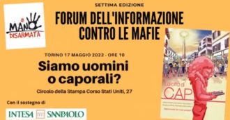 Copertina di Yvan Sagnet e don Ciotti al 7° Forum dell’informazione contro le mafie dell’associazione A mano Disarmata: la diretta