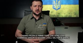 Copertina di Guerra in Ucraina, Zelensky: “I russi hanno usato la maggior parte della loro scorta di missili, rimangono gli avanzi”